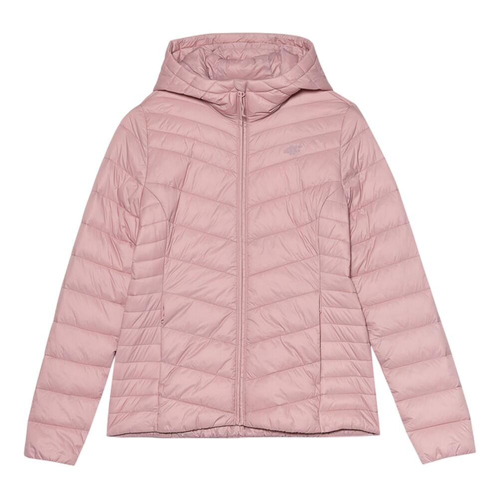 Dames SS23TDJAF095 Donzen Jas (Roze) 2/6