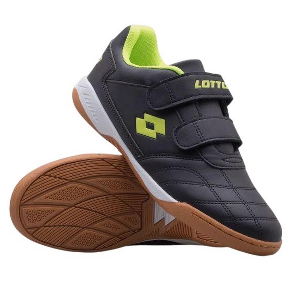Zapatillas Deportivas Packer para Niños/Niñas Negro, Verde 4/5