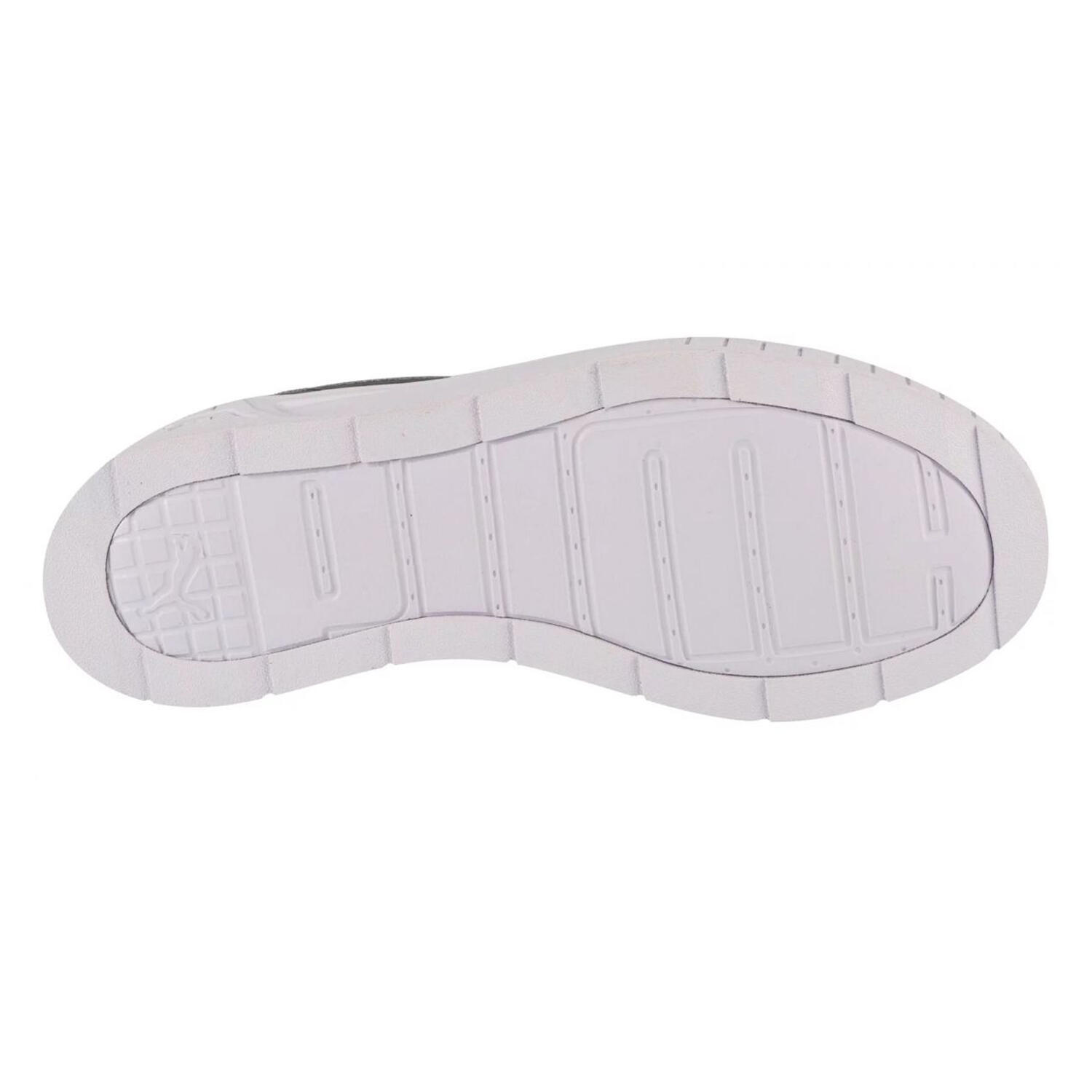 Zapatillas Deportivas de Cuero Karmen Cuña para Mujer Negro 4/4