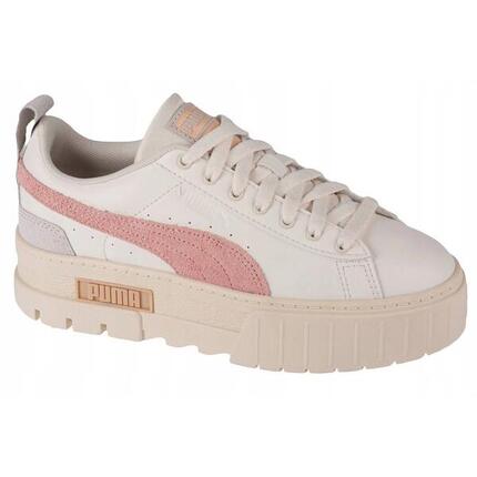 Zapatillas Deportivas de Ante Mayze Thrited para Mujer Blanco, Rosa
