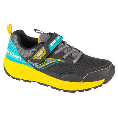 Zapato Tundra para Niños/Niñas Negro, Amarillo