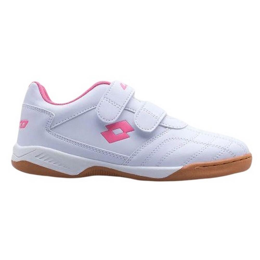 Zapatillas Deportivas Packer para Niños/Niñas Blanco, Rosa 3/5