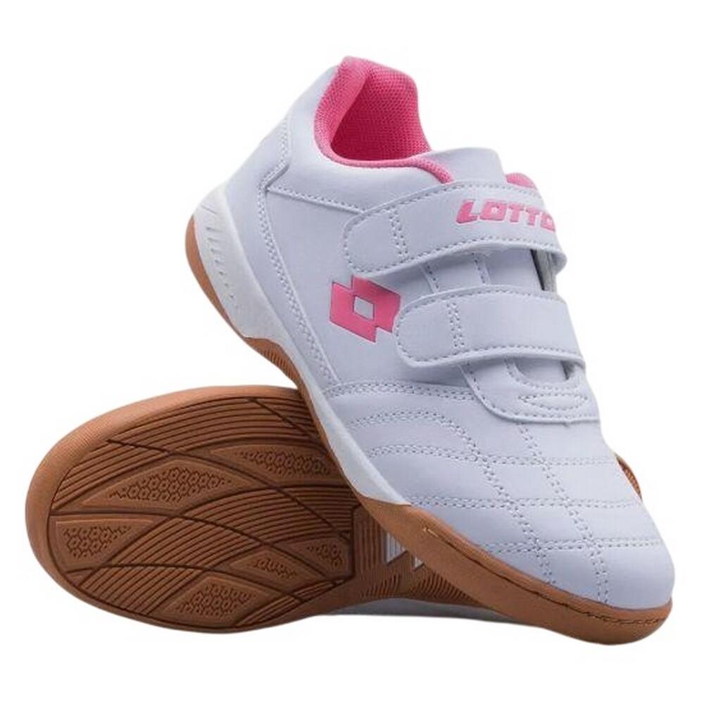 Zapatillas Deportivas Packer para Niños/Niñas Blanco, Rosa 4/5