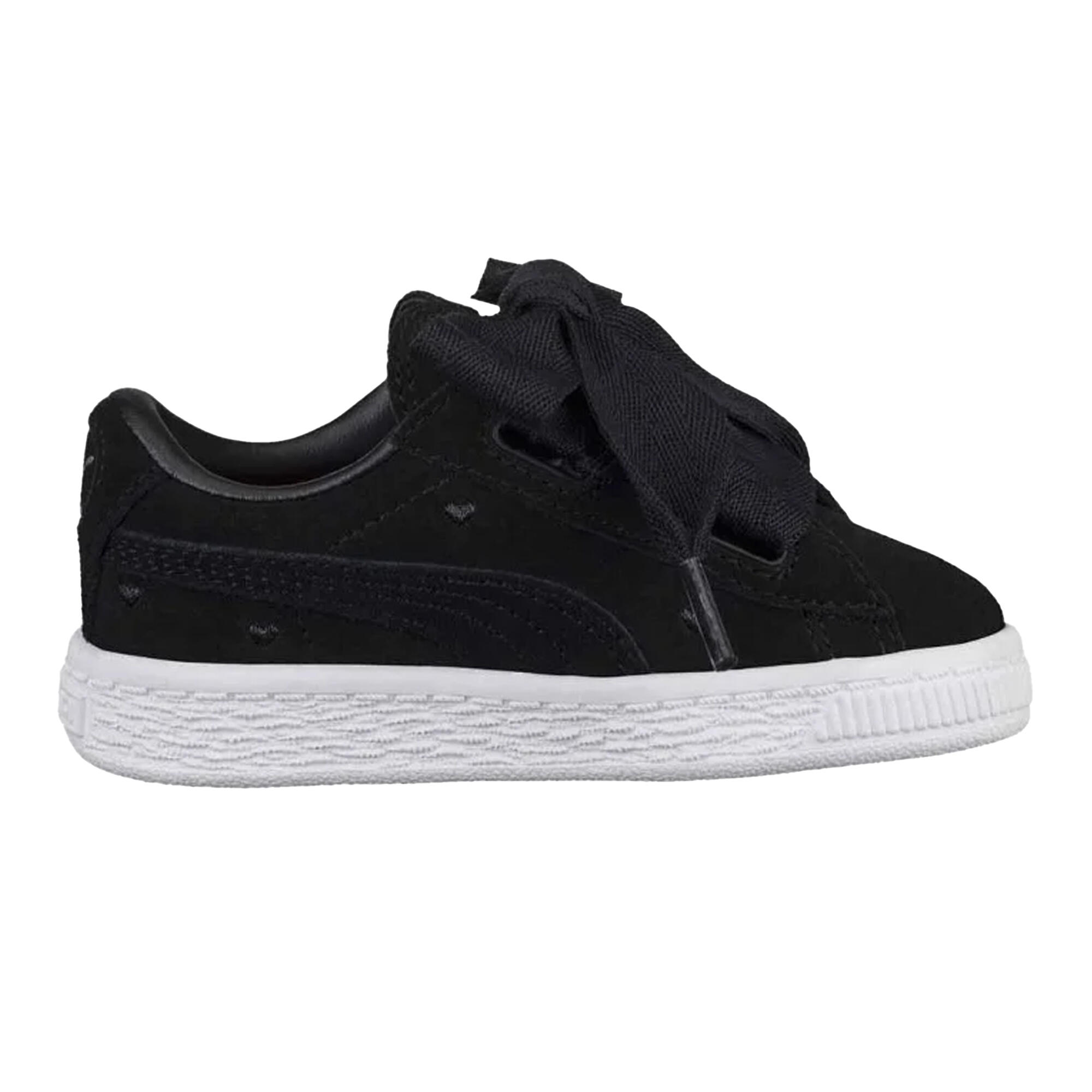 Zapatillas Deportivas de Ante para Niños/Niñas Negro 2/4