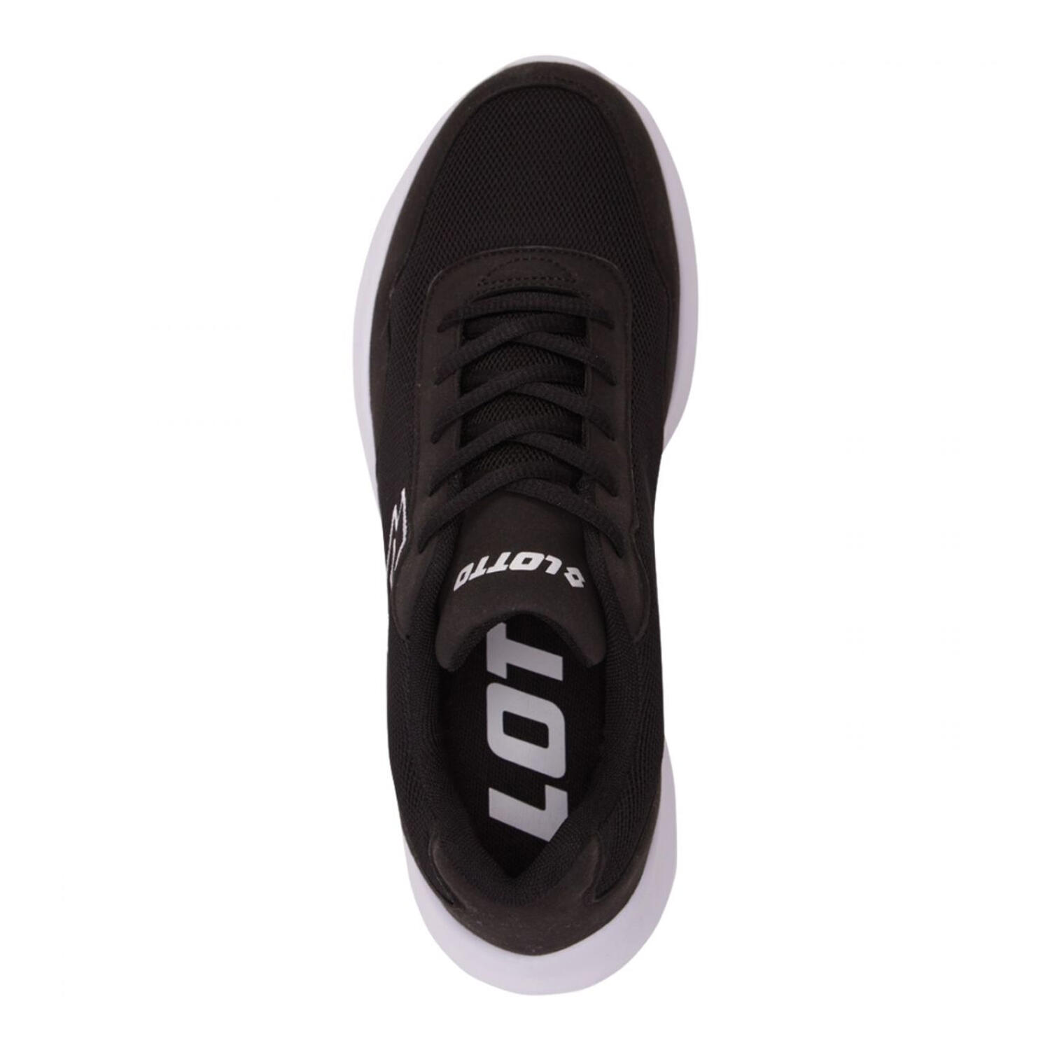 Heren Connect Trainers (Wit, Zwart) 3/4