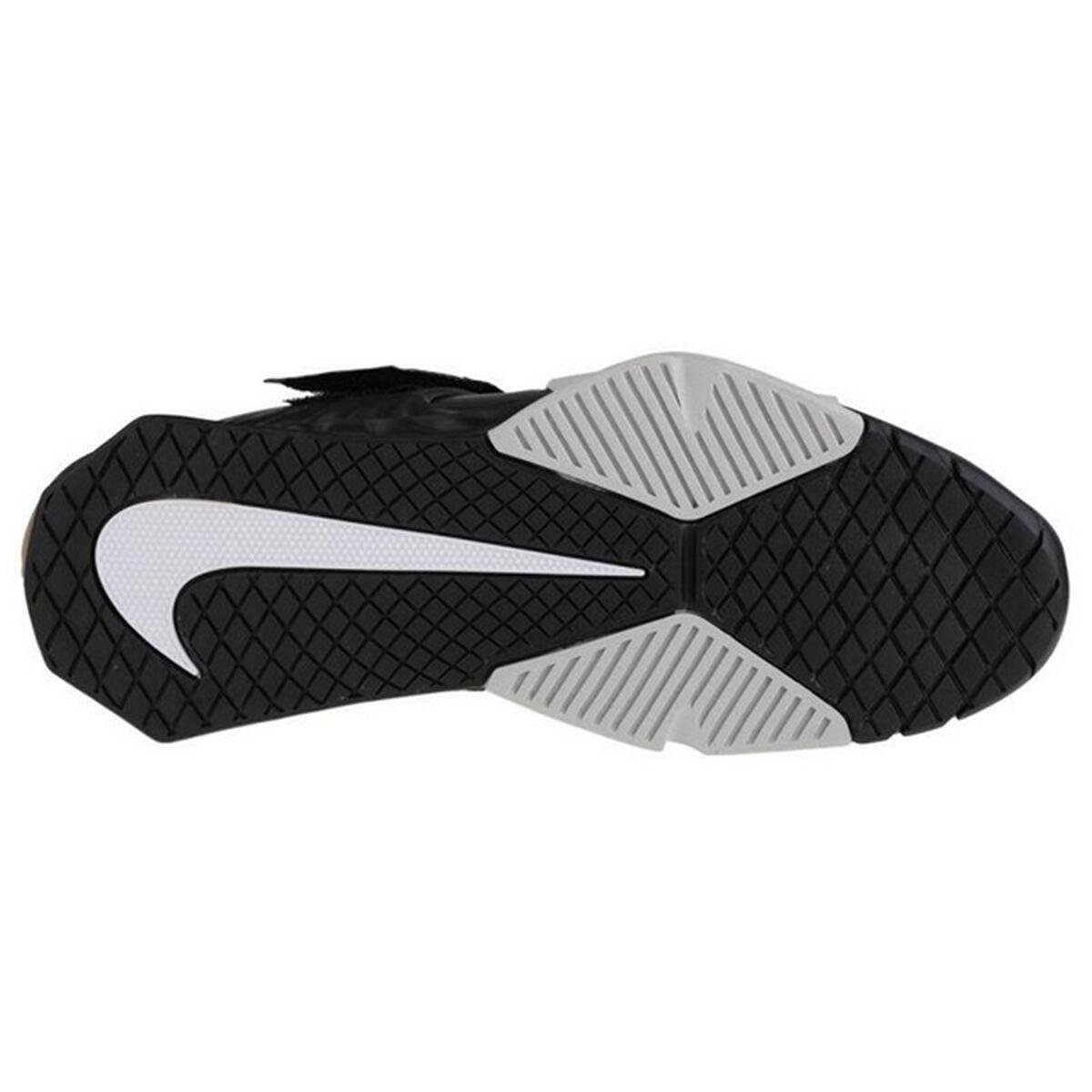 Heren Savaleos Logo Laaggesneden Trainers (Zwart) 4/4
