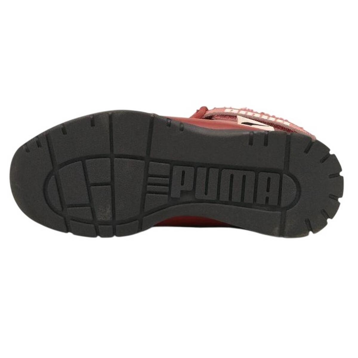 Stivali Da Neve Pelle Bambini Puma Rosa 4/7