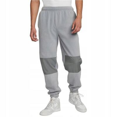 Heren club fleece joggingbroek (grijs)