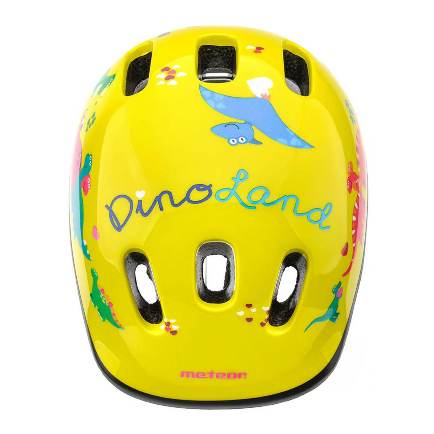 Kinder/Kinder Dinosaurus Fietshelm (Geel) 4/4