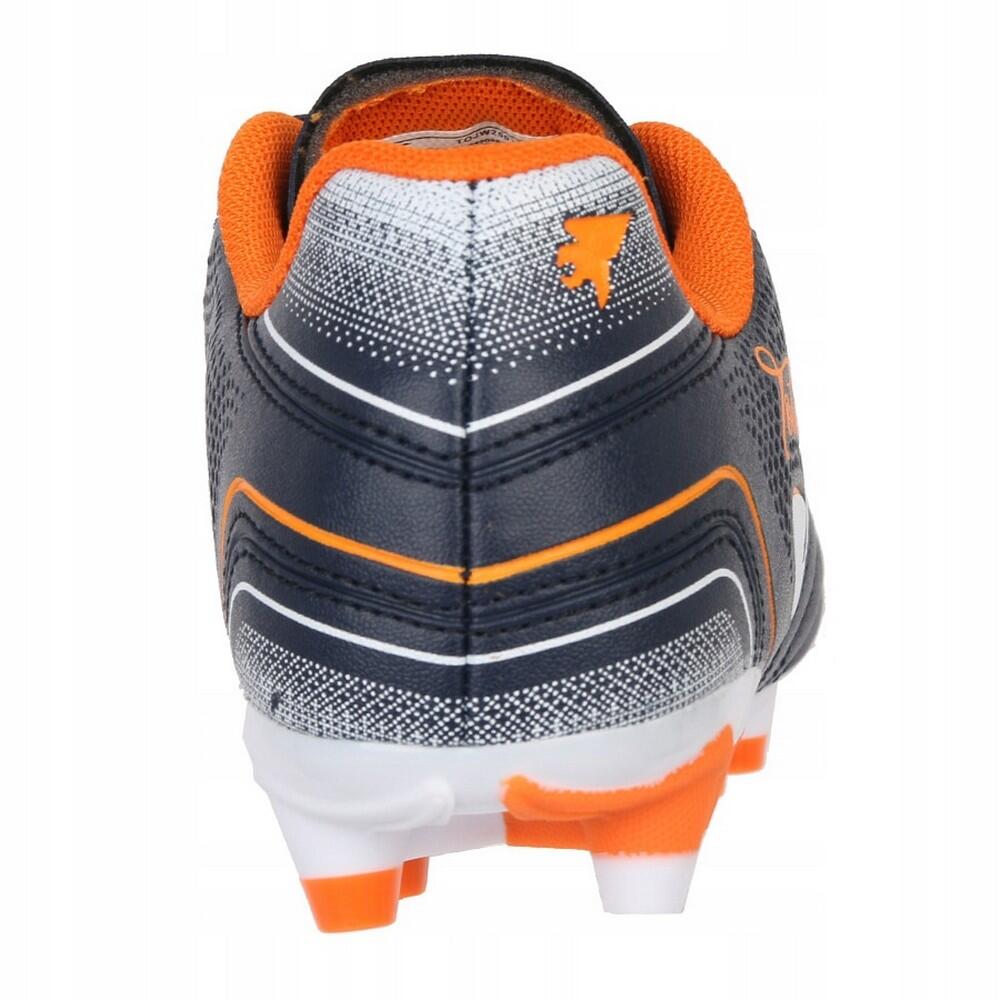 Scarpe Da Calcio Per Terreni Compatti Bambini Joma Toledo 2503 Blu Navy Arancio 2/4