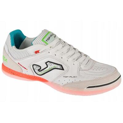Heren top flex zaalvoetbalschoenen (wit)