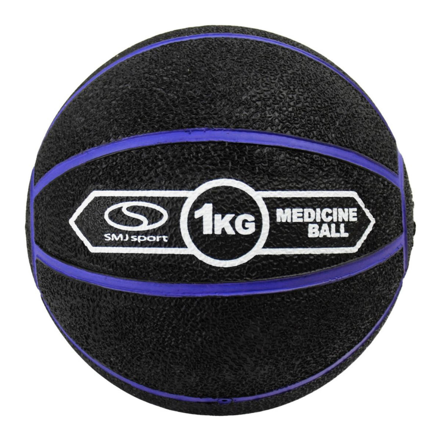 Logo Medicine Ball (Black/Blue) - Decathlon
