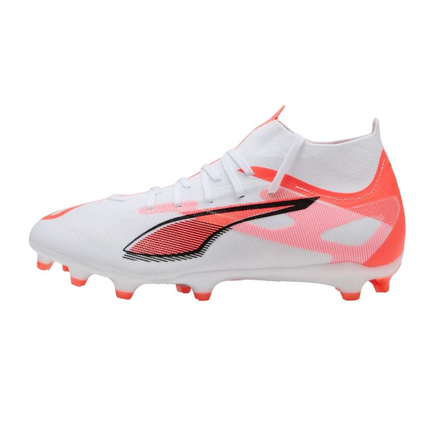 Damen Unisex Künstlicher Boden Fußballschuhe "Ultra 5 Match+" Herren Weiß/Rot 2/15