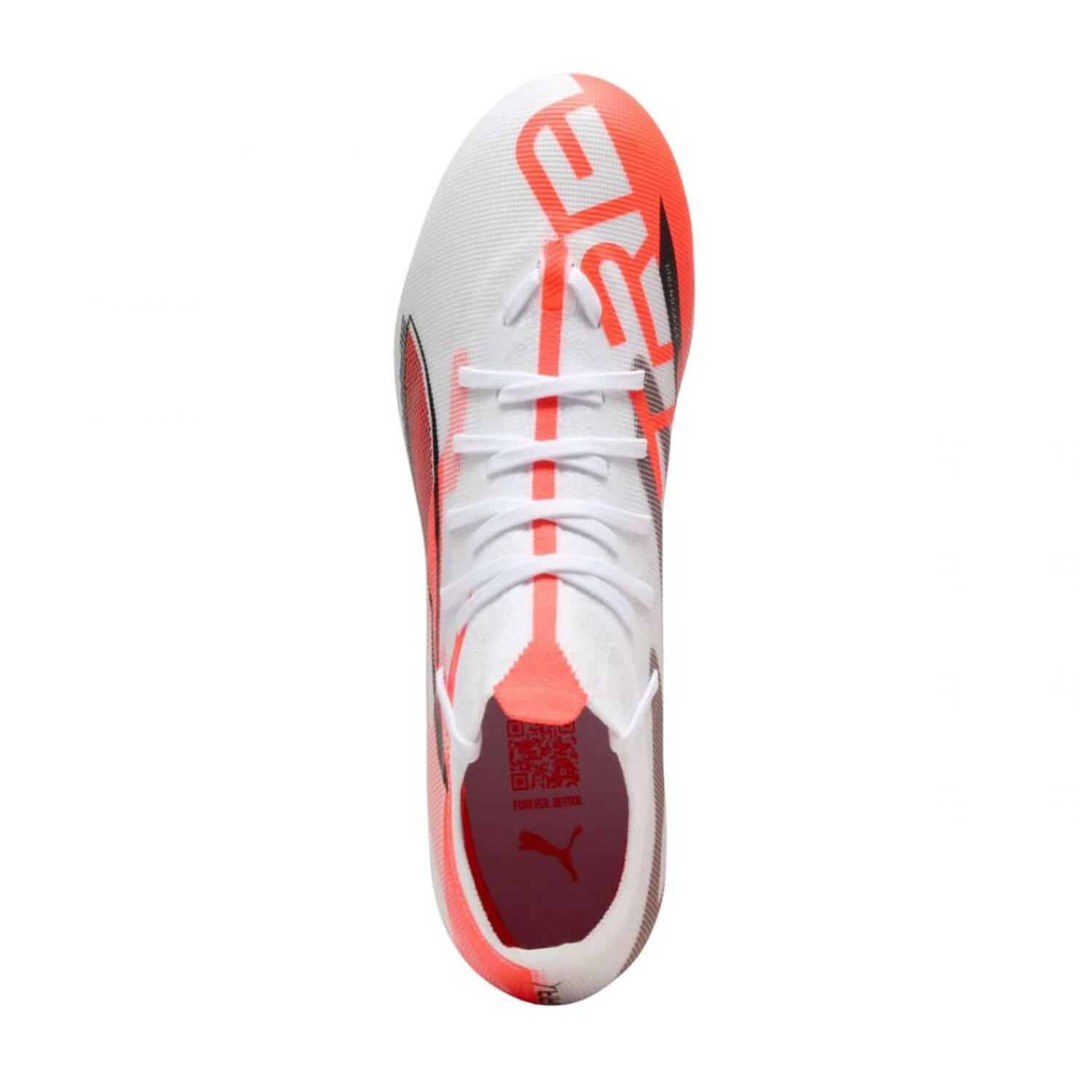 Damen Unisex Künstlicher Boden Fußballschuhe "Ultra 5 Match+" Herren Weiß/Rot 4/15