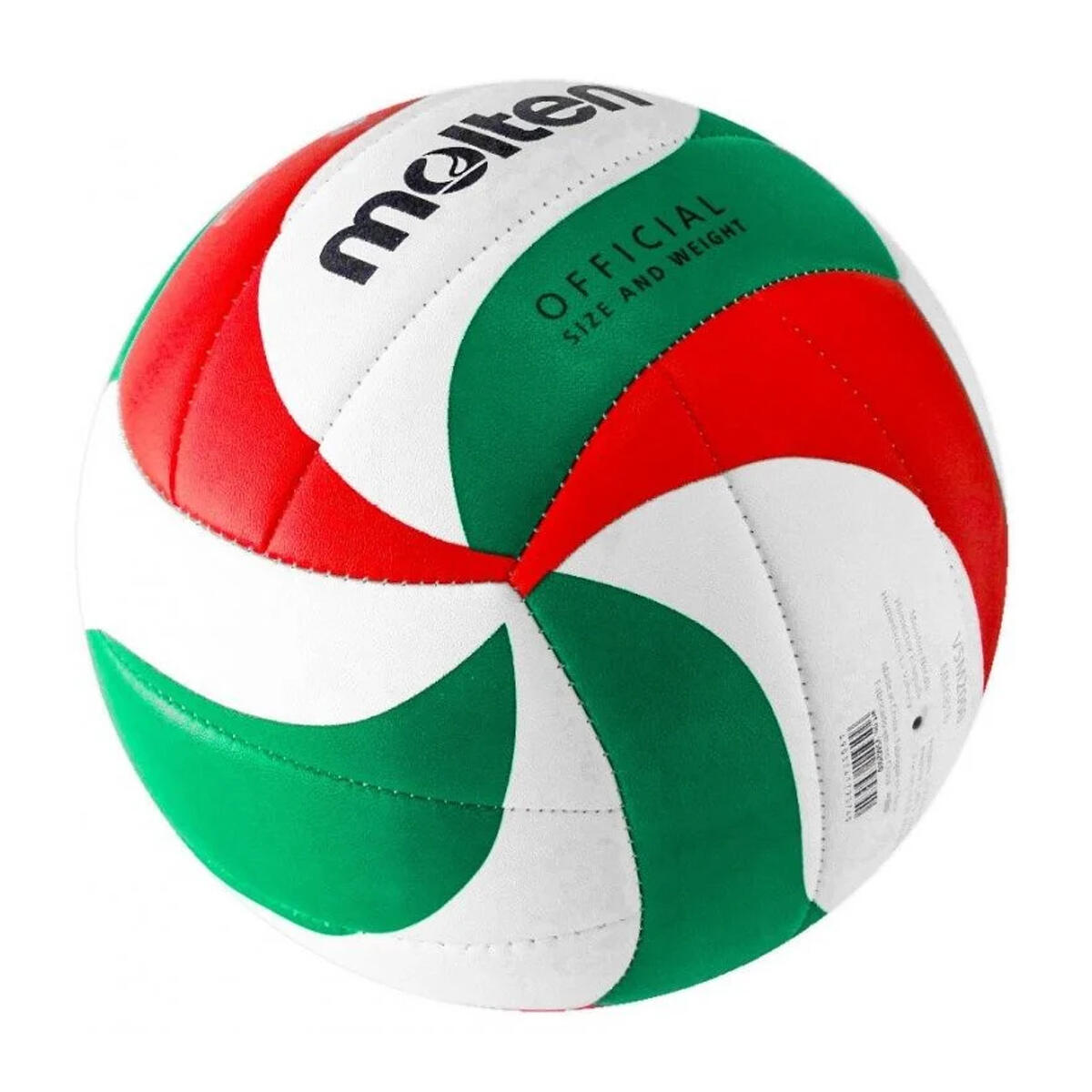 Volleybal (Wit/Rood/Groen) 5 3/5