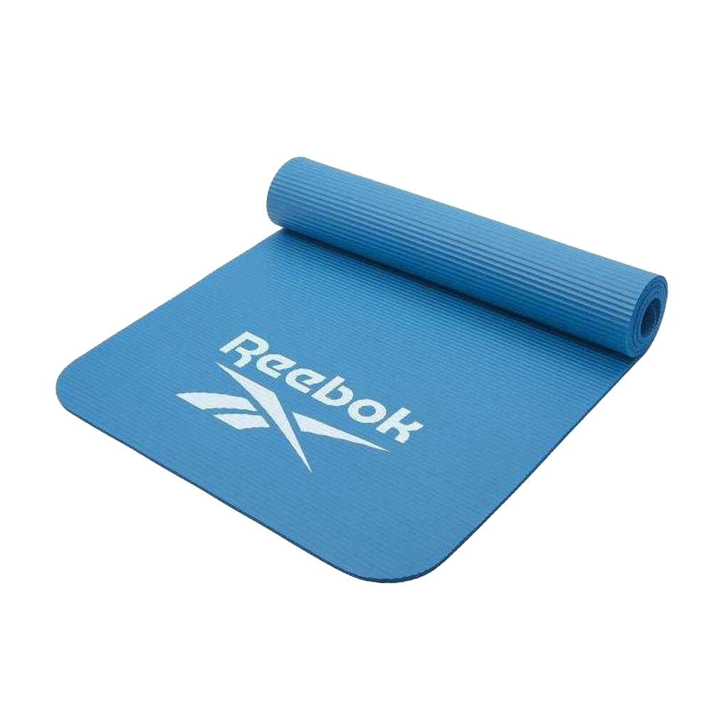 Yogamatte Damen und Herren Blau Einheitsgröße 4/4