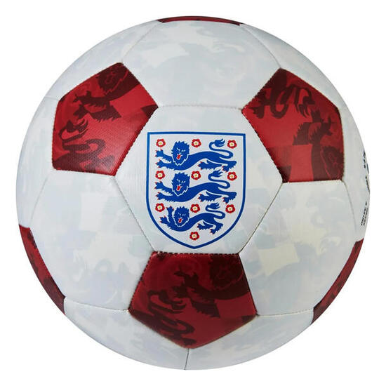 Mini Ballon De Foot Style Angleterre (Blanc / Rouge) Mini