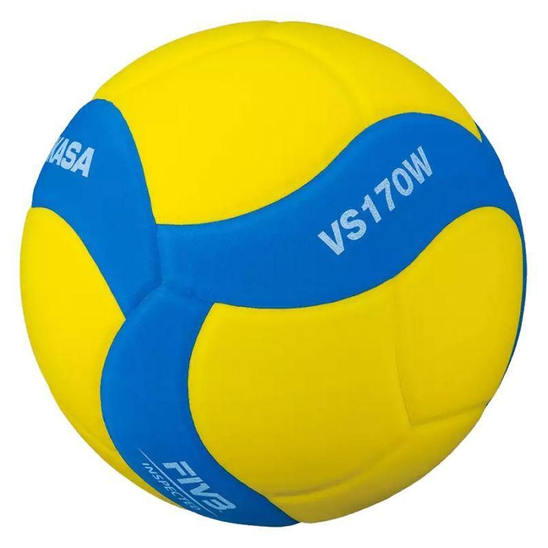 Mikasa - Ballon De Volleyball Vs170w Enfant (jaune / Bleu) - Ballon De Volley - Bleu|jaune - 5 - Decathlon