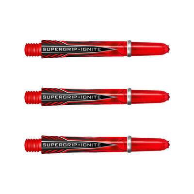 Freccette Misura Confezione 3 Harrows Supergrip Ignite Rosso