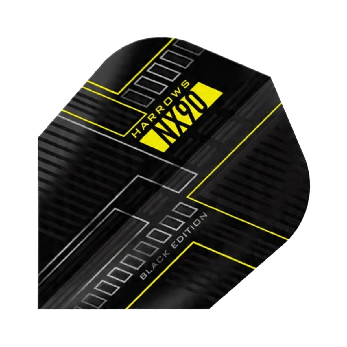 NX90 Penas Dardo Voador (Conjunto de 3) (Preto) 4/4