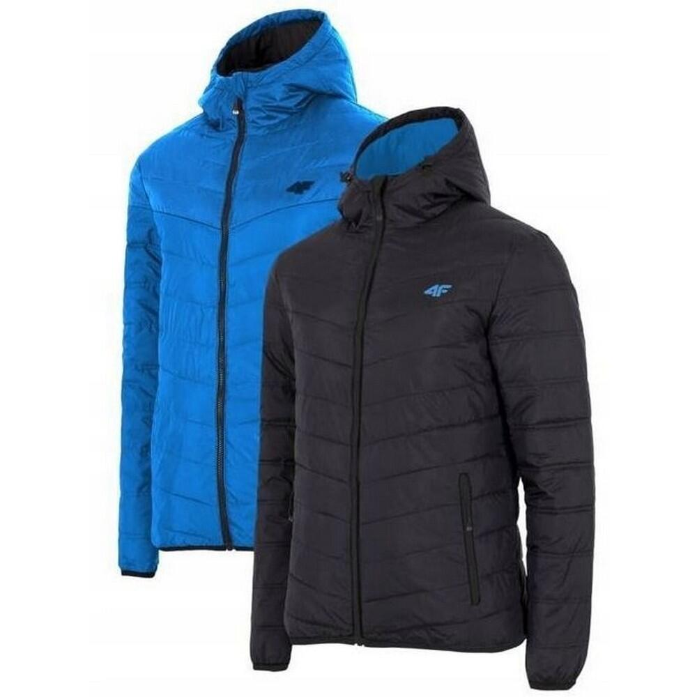 Veste Matelassée Homme (Noir / Bleu) 3/4