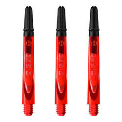 Tiges Pour Fléchettes CARBON (Rouge)