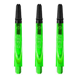 Tiges Pour Fléchettes CARBON (Vert)