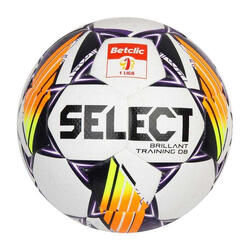 Ballon De Foot BRILLANT TRAINING DB BETCLIC LEAGUE (Blanc / Bleu / Orange)