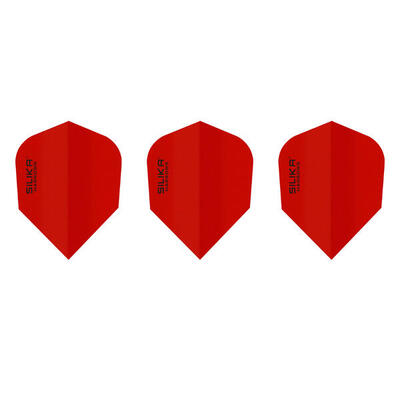 Silice Tinta Unita Penne Delle Frecce Misura Confezione 3 Harrows Rosso