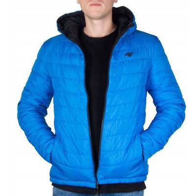 Giacca Imbottita Reversibile Uomo 4F Nero Blu