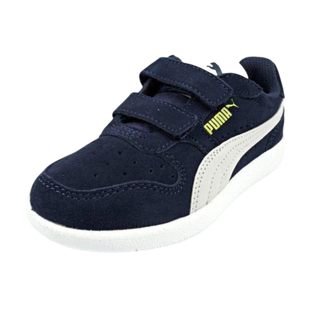 Childrens/Kids Icra Suede Trainers (Navy Blue)