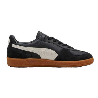 Zapatillas Deportivas de Ante Palermo para Hombre Negro