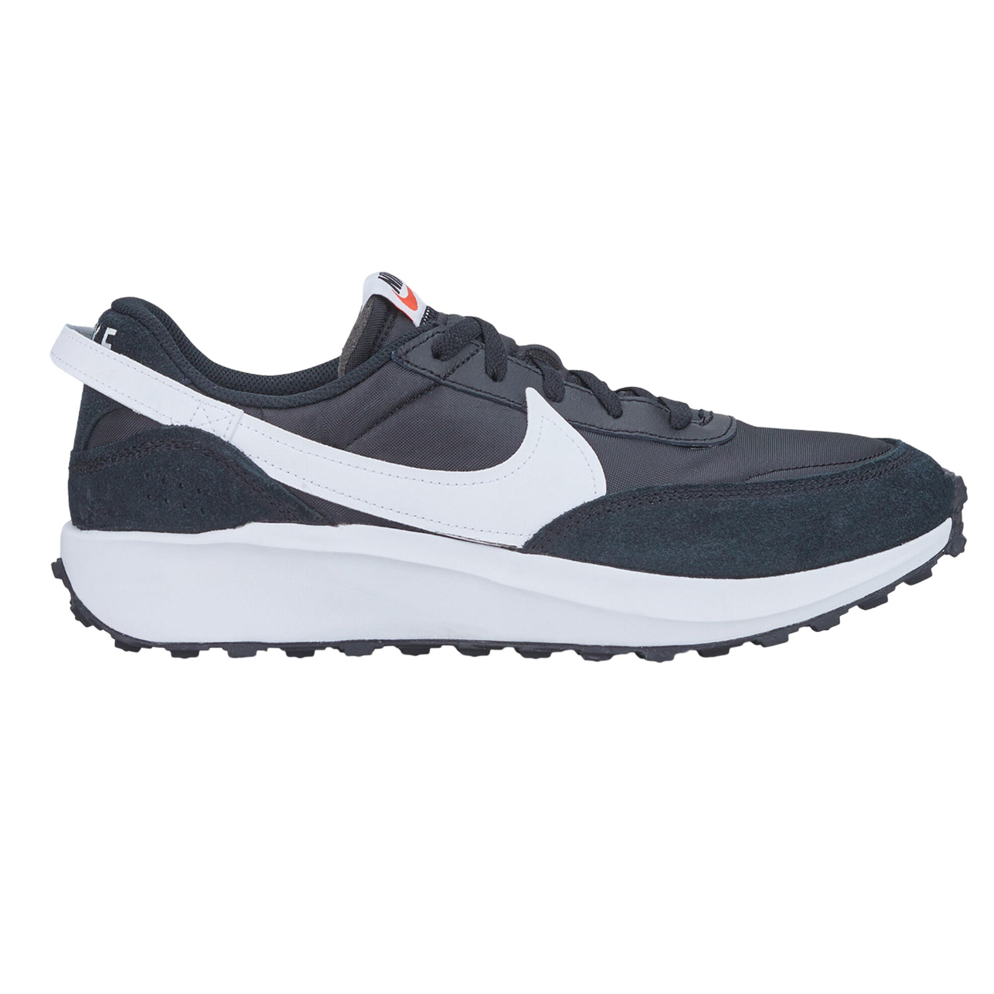 Baskets Style Quadrillage Homme (Noir / Blanc) 4/4
