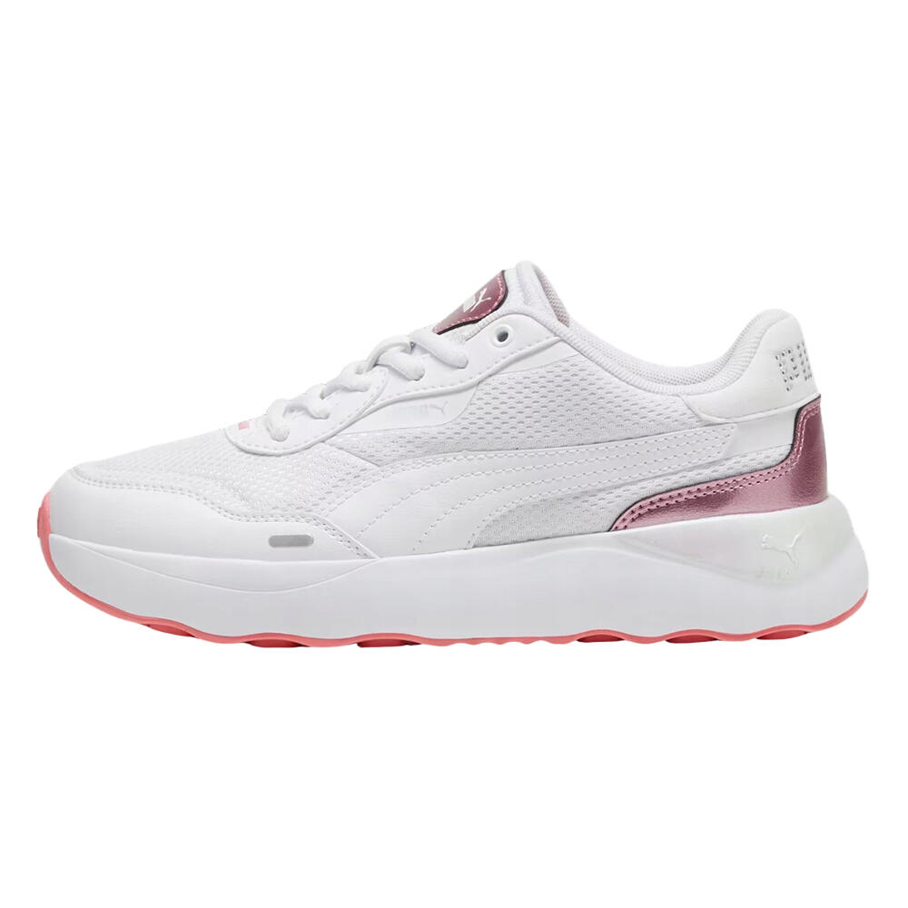 Scarpe Sportive PiattaformaDonna Puma Runtamed GirlPower Bianco 3/7