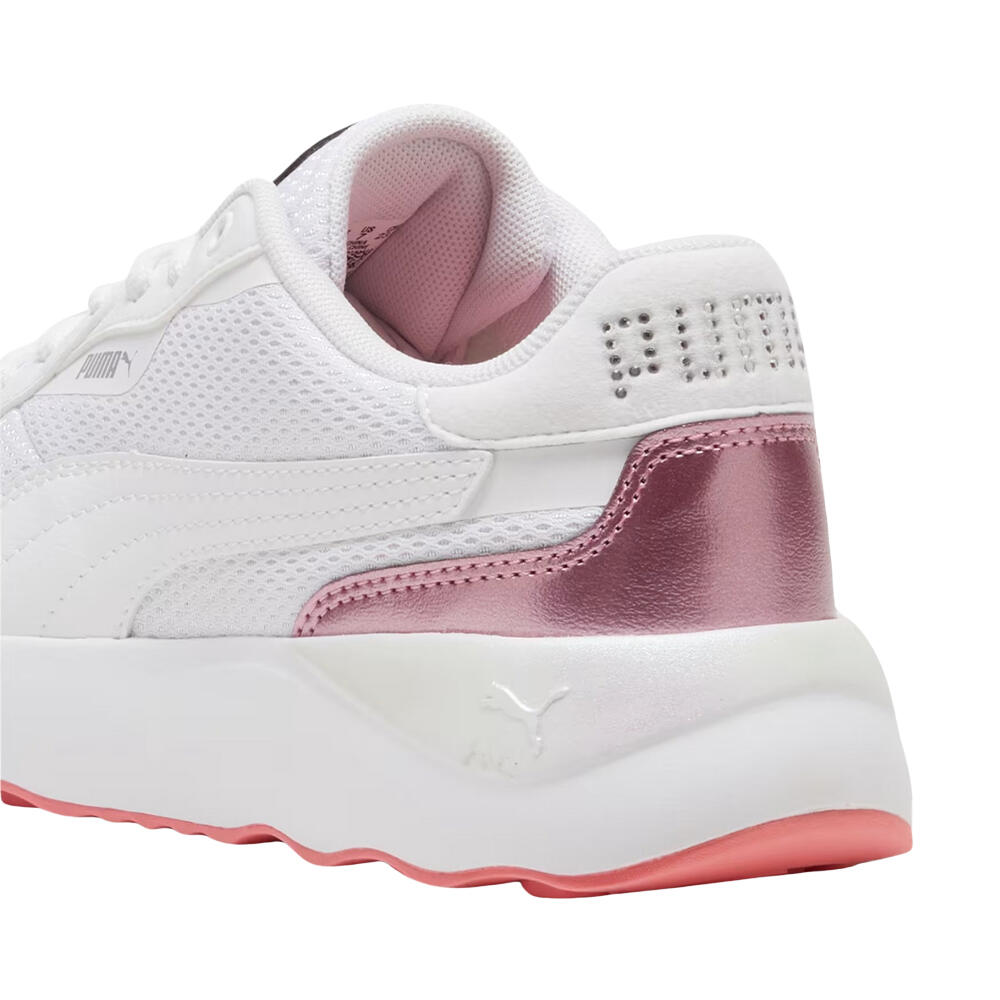 Scarpe Sportive PiattaformaDonna Puma Runtamed GirlPower Bianco 2/7