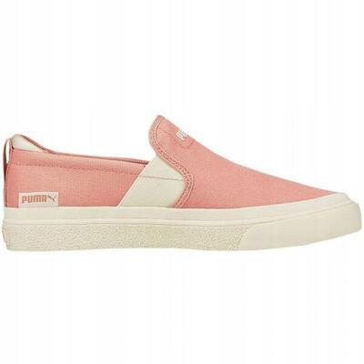 Dames slip-on sneakers canvas met softfoam+