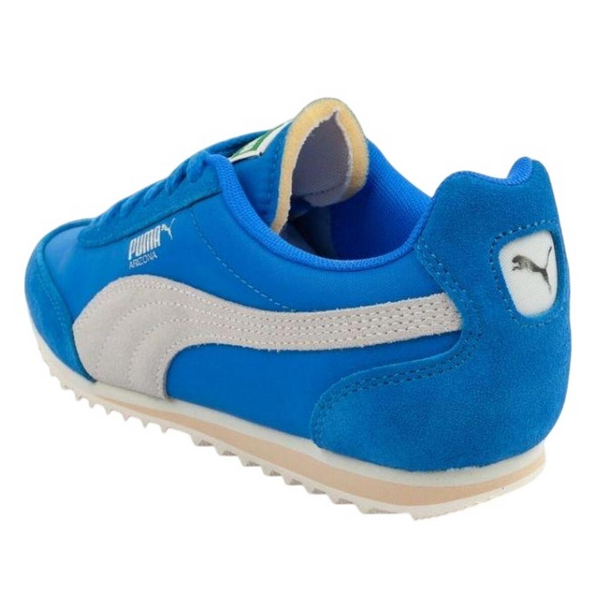 Zapatillas Deportivas de Cuero Arizona para Mujer Azul 2/7