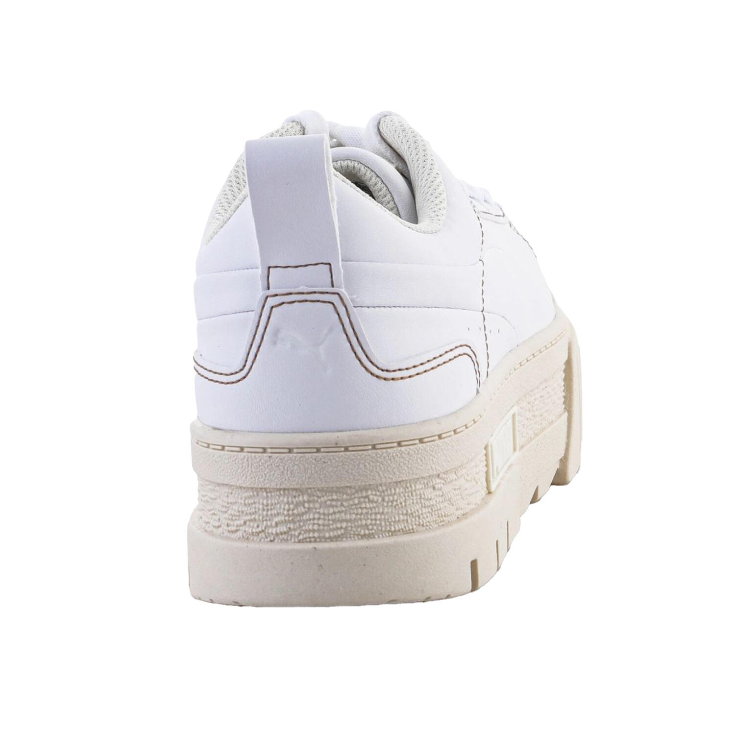 Scarpe Sportive Pelle Donna Puma Mayze Infuse Bianco 2/5