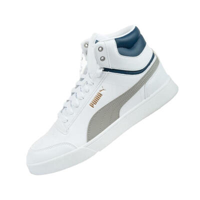 Zapatillas Deportivas de Piel Ecológica Shuffle para Mujer Blanco