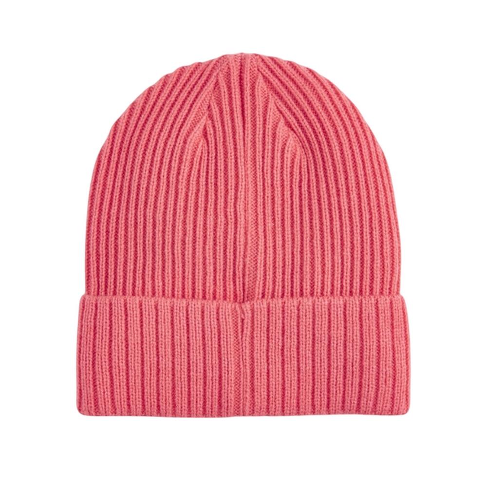 Gorro Beanie Classic Acanalado de Acrílico Rosa 2/2