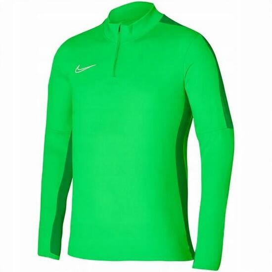 Heren Academy 23 Sweatshirt met Quarter Zip (Groen)