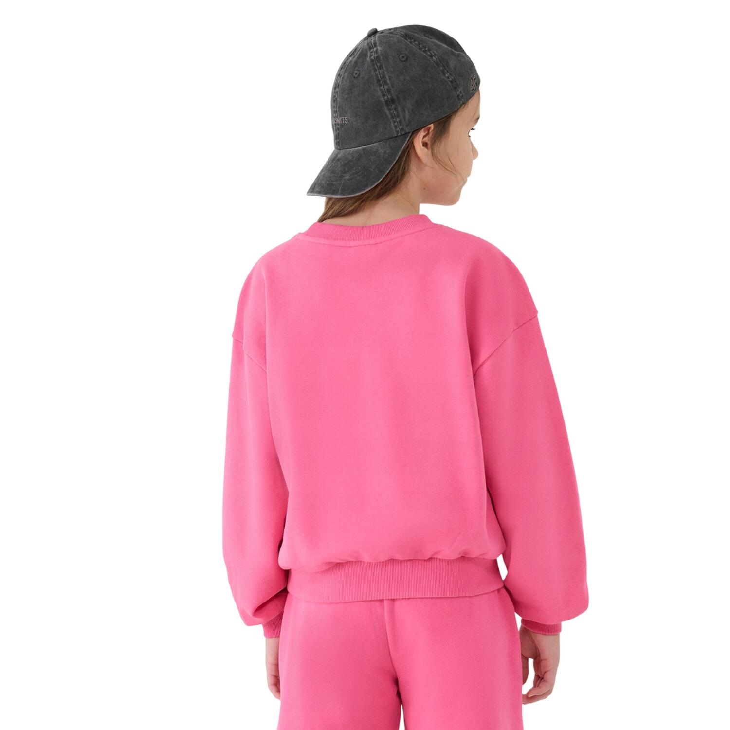 Sweat F1479 Fille (Rose) 3/4