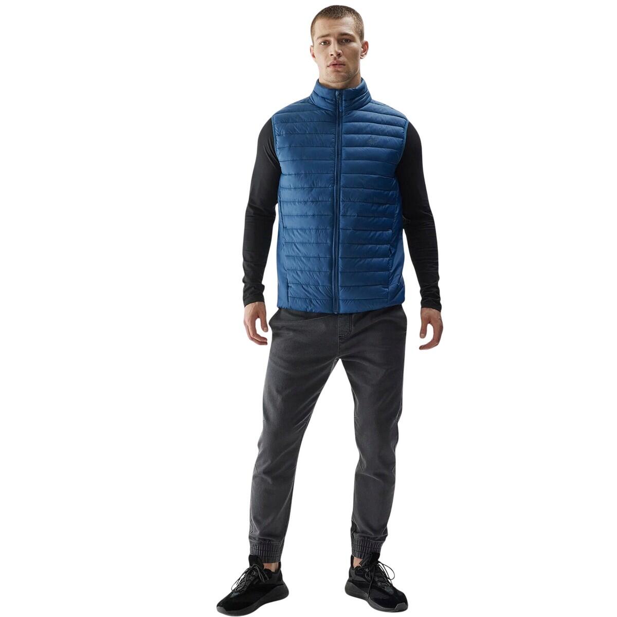 Gilet Uomo 4F M062 Blu 4/4