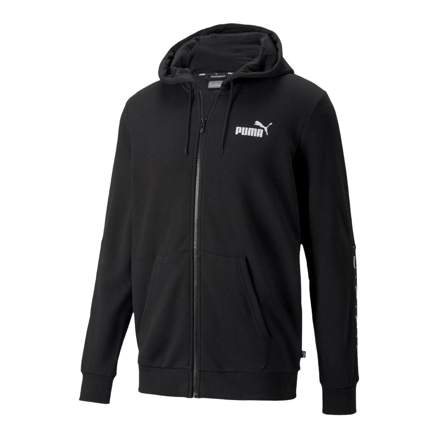 Męska Bluza Z Kapturem Essential Tape Full Zip