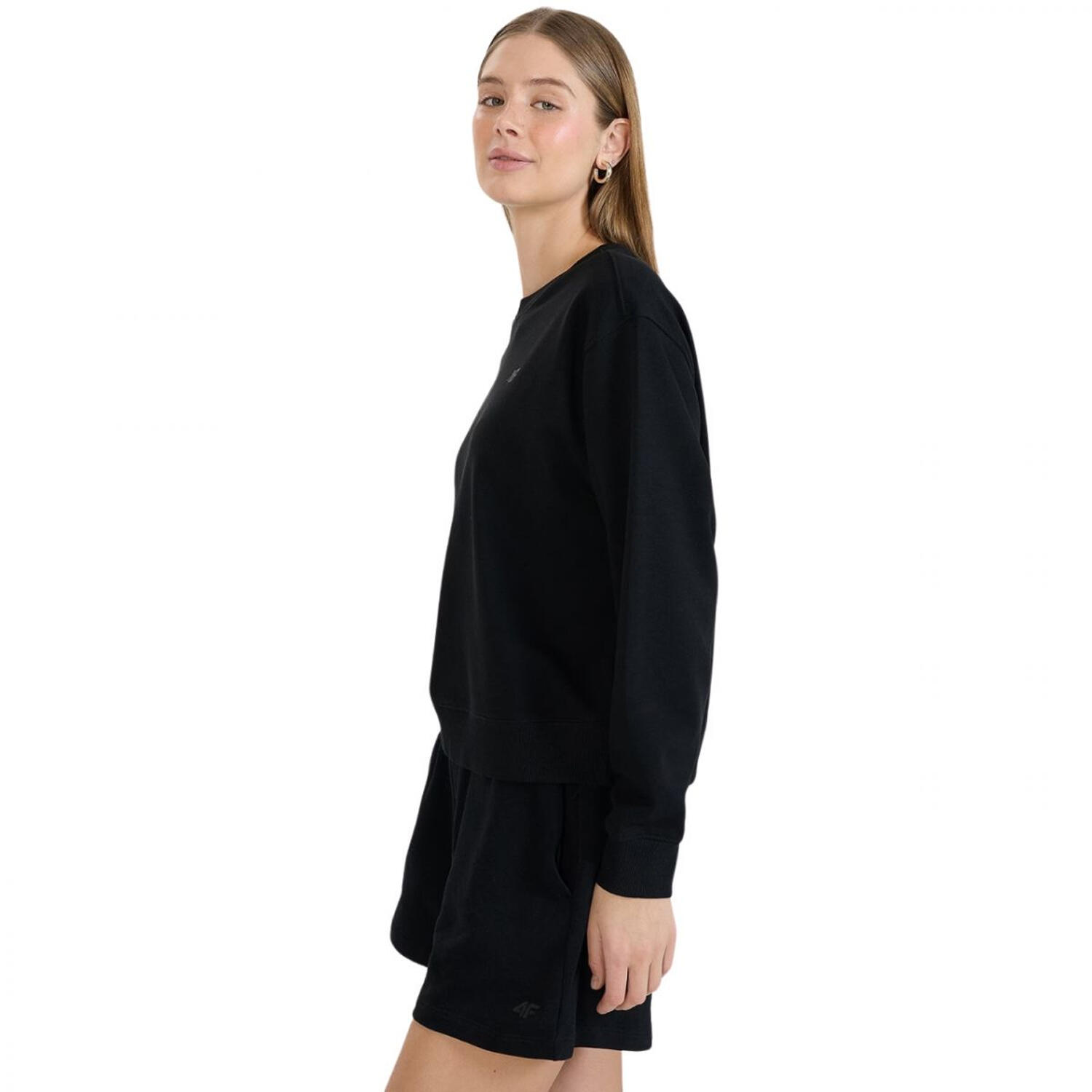 Sweat WMM00TSWSF1765 Femme (Noir) 4/5