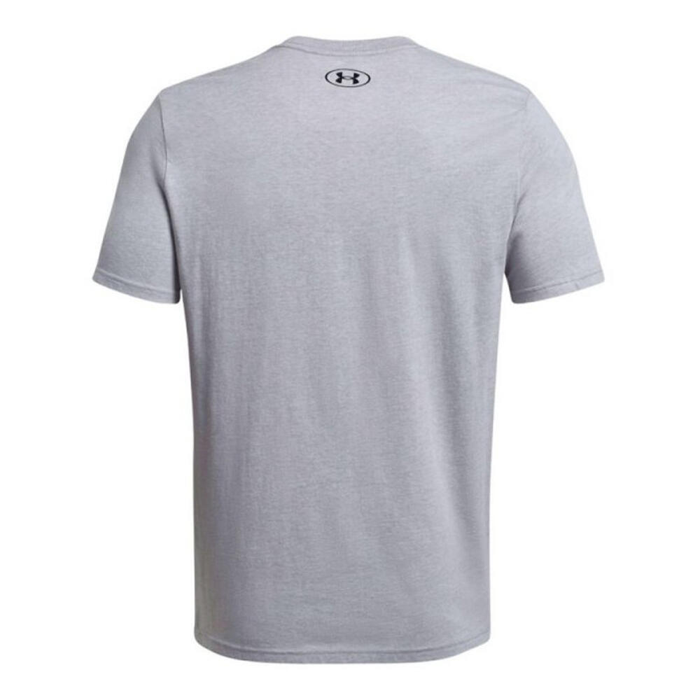 Maglietta Logo Uomo Under Armour Sportstyle Grigio 3/5