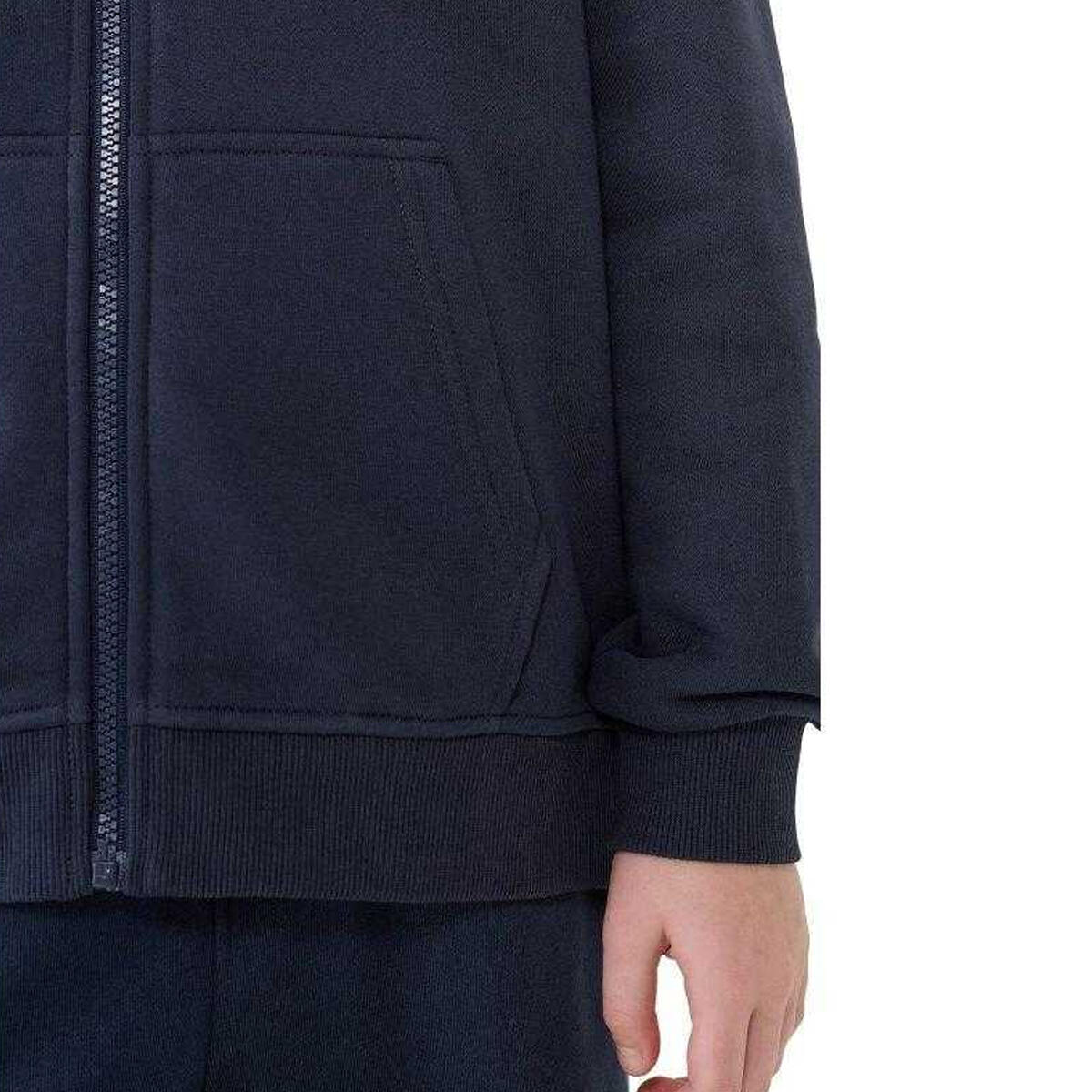 Kinderen/Kids JWMM00TSWSM1859 Hoodie met volledige rits (Marineblauw) 4/5