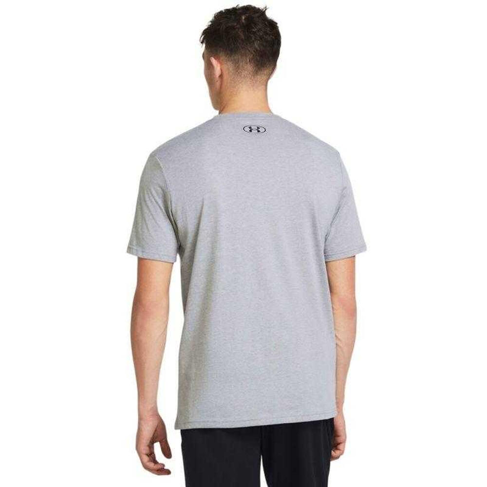 Maglietta Logo Uomo Under Armour Sportstyle Grigio 4/5