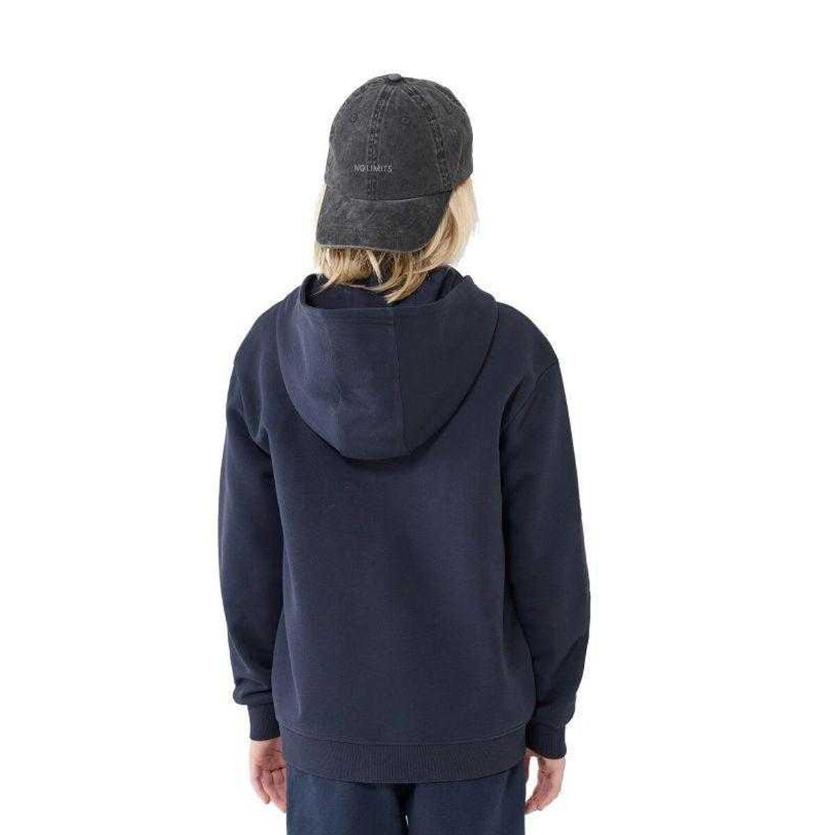 Kinderen/Kids JWMM00TSWSM1859 Hoodie met volledige rits (Marineblauw) 3/5