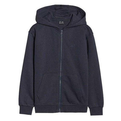 JWMM00TSWSM1859 Felpa Con Cappuccio E Zip Intera Bambini 4F 4FJWMM00TSWSM1859